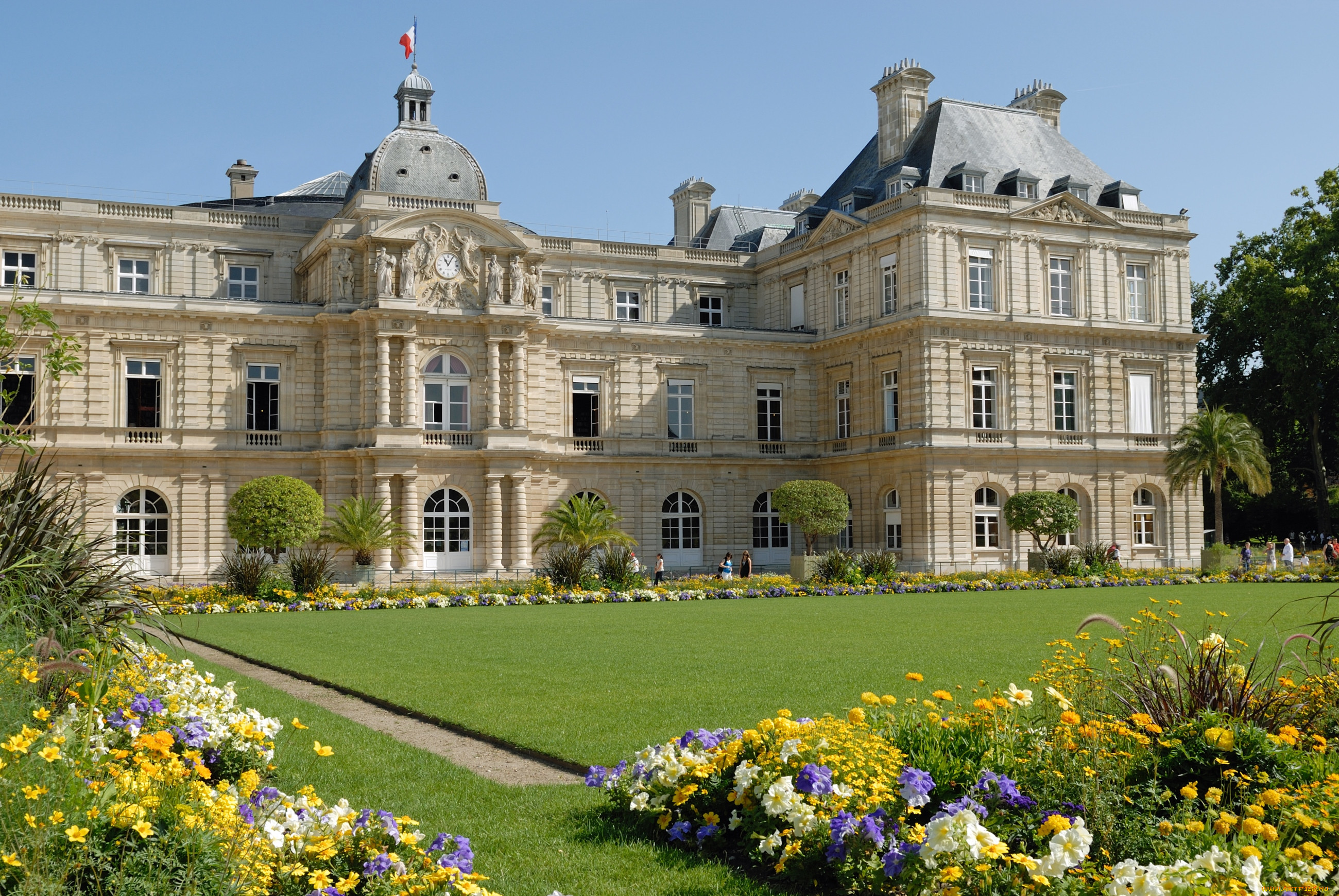 luxembourg palace,  paris,  france, ,  , , , 